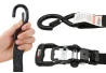 SEFIS SET 40 Securing Straps 4x Lashing Strap 40mm x 240 cm 4x Belt TÜV/GS for a motorcycle