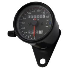 SEFIS speedometer for motorbike retro 200 black SEFIS speedometer for motorbike retro 200 black