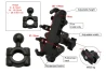 SEFIS Spine phone holder with R-Ball adapter for a motorcycle