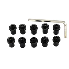 Windscreen windshield bolts black Windscreen windshield bolts black