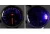 SEFIS speedometer  for motorbike retro 200 chrom