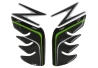 TankPad Kawasaki Z green for a motorcycle TankPad Kawasaki Z green for a motorcycle