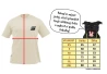 SEFIS Street t-shirt beige for bikers SEFIS Street t-shirt beige for bikers