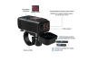 SEFIS UN10 2x USB charger / socket with moto battery status meter for a motorcycle