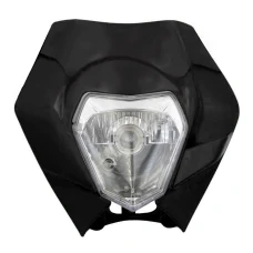 Universal headlight for motorbike style KTM black Universal headlight for motorbike style KTM black