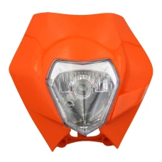 Universal headlight for motorbike style KTM orange Universal headlight for motorbike style KTM orange
