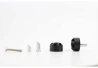 Universal wheel frame slider crash protectors SILON - 407 for a motorcycle