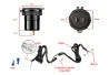 SEFIS USB-C PD 45W + USB-A QC3.0 18W socket - quick charger for a motorcycle
