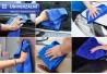 SEFIS microfiber cleaning cloth 5pcs GMS450 40*40cm blue