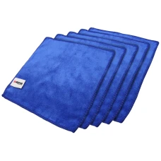 SEFIS microfiber cleaning cloth 5pcs GMS450 25*25cm blue