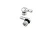 SEFIS aluminum 8,3mm curved valves - silver