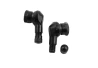 SEFIS aluminum 11.3mm curved valves - black