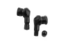 SEFIS aluminum 8,3mm curved valves - black