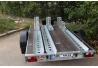 MOTO trailer up to 750 kg for 2 motorcycles - RENTING PRAHA