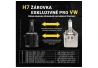 VW H7 LED BULB 72W PAIR / GOLF PASSAT TIGUAN TOURAN EOS SHARAN SCIROCCO white for the car