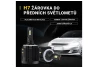 VW H7 LED BULB 72W PAIR / GOLF PASSAT TIGUAN TOURAN EOS SHARAN SCIROCCO white for the car
