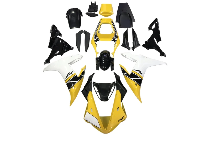 Yamaha YZF-R1 2002-2003 complete fairing YEL for a motorcycle