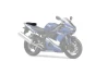 Rear passenger seat YZF-R6 2003-2005 / YZF-R6S 2006-2009 for a motorcycle