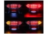 LED tail light - rear light  Suzuki GSXR 1300 1999-2007 clear for a motorcycle