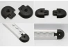 SEFIS cover for AirLine ALU bar - round 2 pcs for a motorcycle