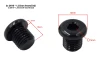 SEFIS mirror hole screw / plug 2x M10L for a motorcycle