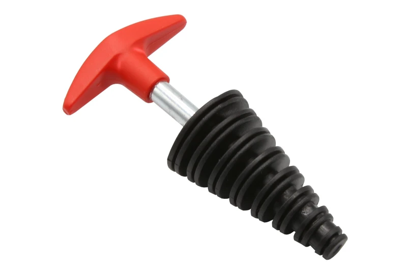 SEFIS exhaust plug 10-34mm with handlebar for a motorcycle