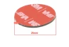 3M double-sided sticker Ø25mm 10pcs 
