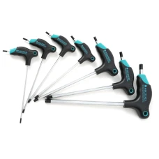 7-piece set of T Allen keys  M2.5 - M8