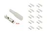 SEFIS Faston socket - round connector 4mm with insulation -  female - 10 pcs for a motorcycle