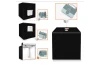 SEFIS LED light tent photo box studio 60 x 60 x 60 cm for the household