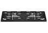 UNI plastic car license plate frame for a motorcycle