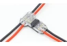 Universal compact wire wiring connector T shape for a motorcycle