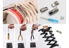 Magnetic end caps for shoelaces for the household