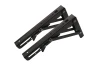 SEFIS steel shelf holder - foldable 20cm black 2pcs