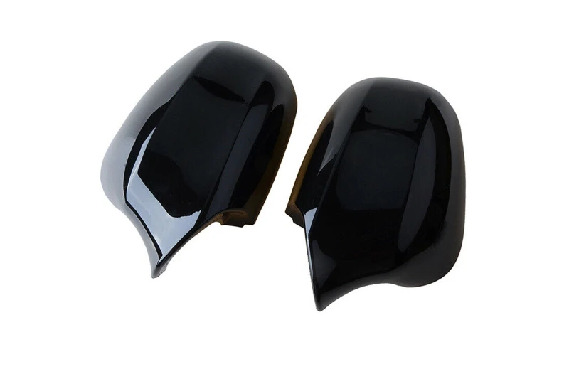 Mirror covers BMW E90 E91 LCI 2009-2012 glossy black  on the car
