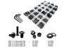 Universal set of screw nuts and washers M2 M3 M4 M5 1140 pcs for a motorcycle