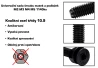 Universal set of screw nuts and washers M2 M3 M4 M5 1140 pcs for a motorcycle