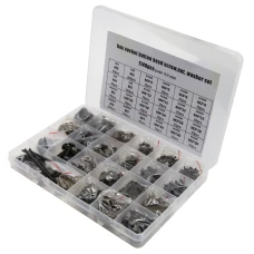 Universal set of screw nuts and washers M2 M3 M4 M5 1140 pcs