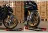 SEFIS D18 universal front motorcycle stand - black for a motorcycle